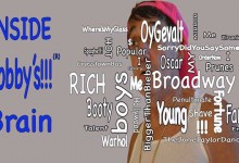 Here's a word cloud I made for Bobby Superstarsensation, the next big thing. 